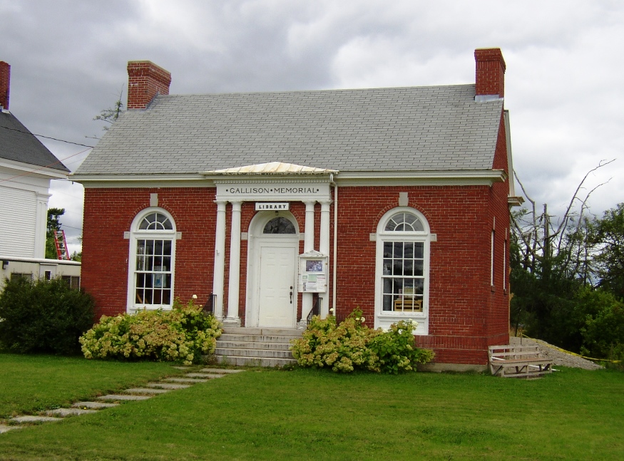 Gallison Memorial Library in Harrington